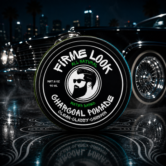 Charcoal Pomade | Shine & Depth – Firme Look