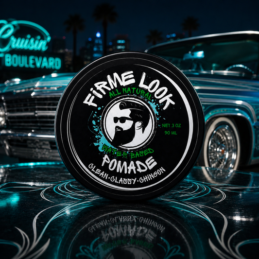 Water‑Based Pomade | All‑Day Control – Firme Look