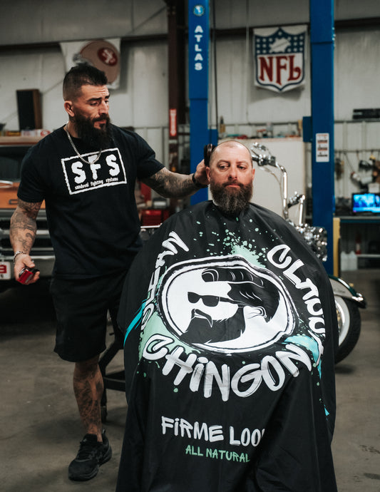 Firme Look Competition Cape | Barber‑Grade