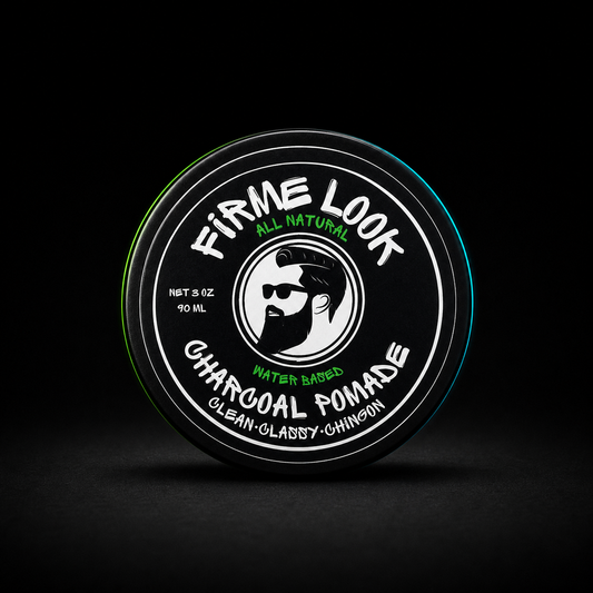 Charcoal Pomade | Shine & Depth – Firme Look