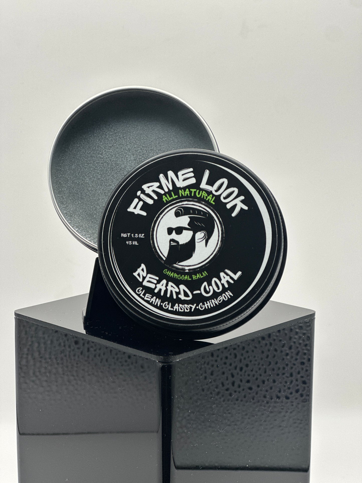 Firme Look Beard Coal – charcoal-infused natural styling balm