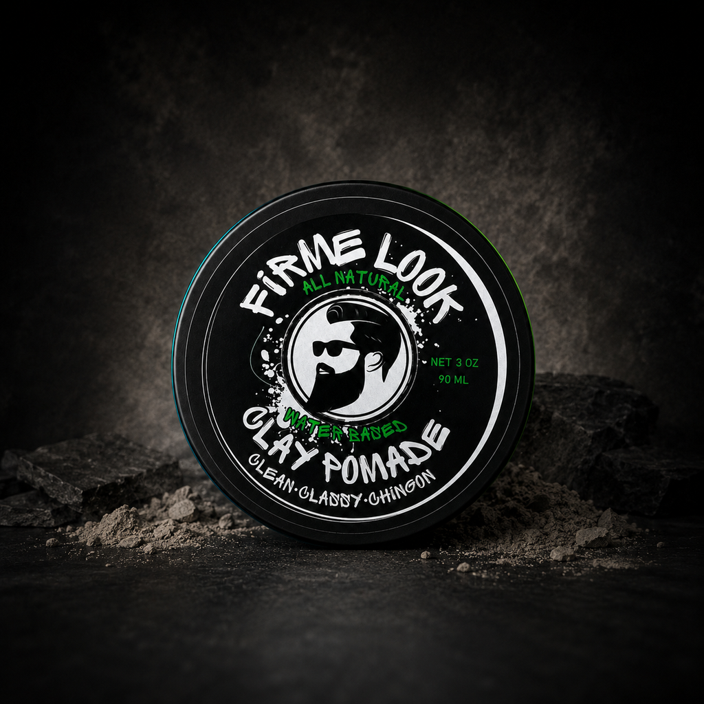 Clay Pomade | Matte Finish, Strong Texture – Firme Look