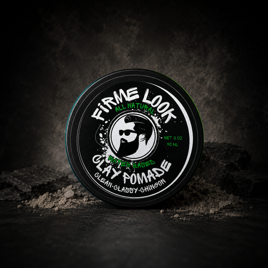 Clay Pomade | Matte Finish, Strong Texture – Firme Look