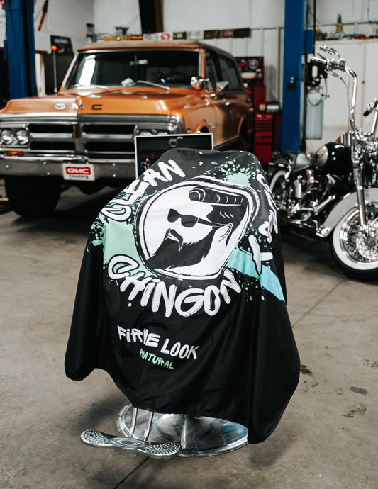 Firme Look Competition Cape | Barber‑Grade