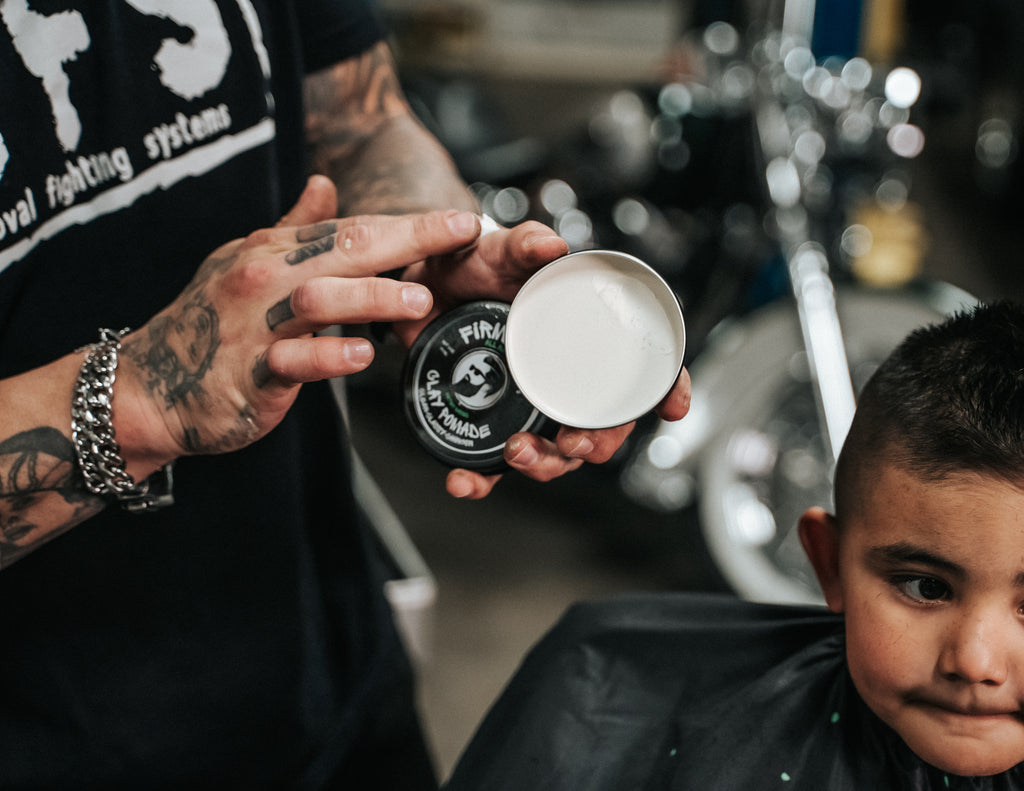 Clay Pomade | Matte Finish, Strong Texture – Firme Look