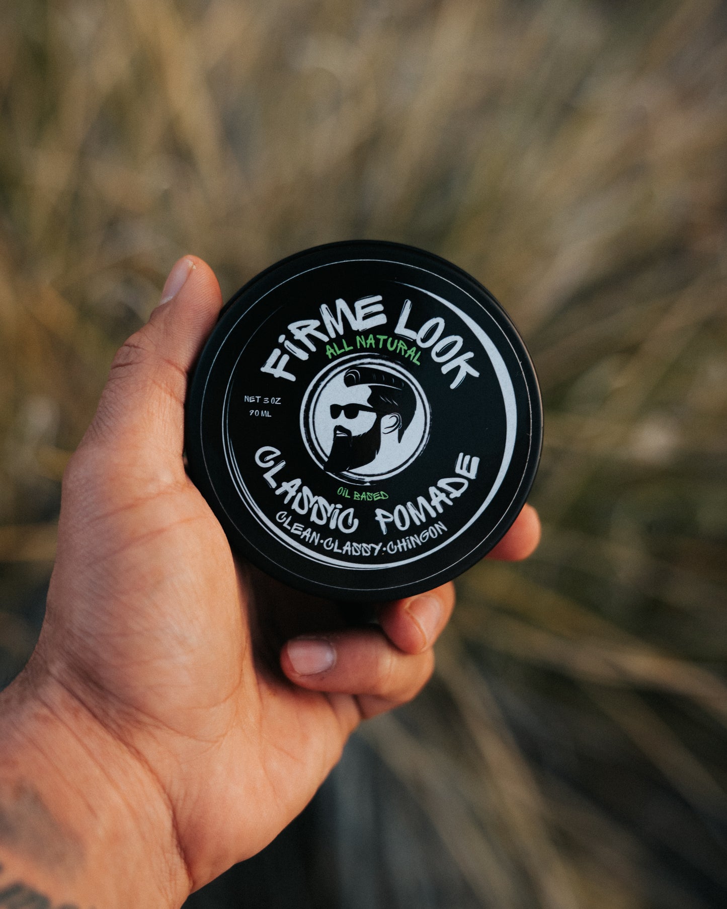 Original Oil‑Based Pomade | Classic Shine & Hold – Firme Look