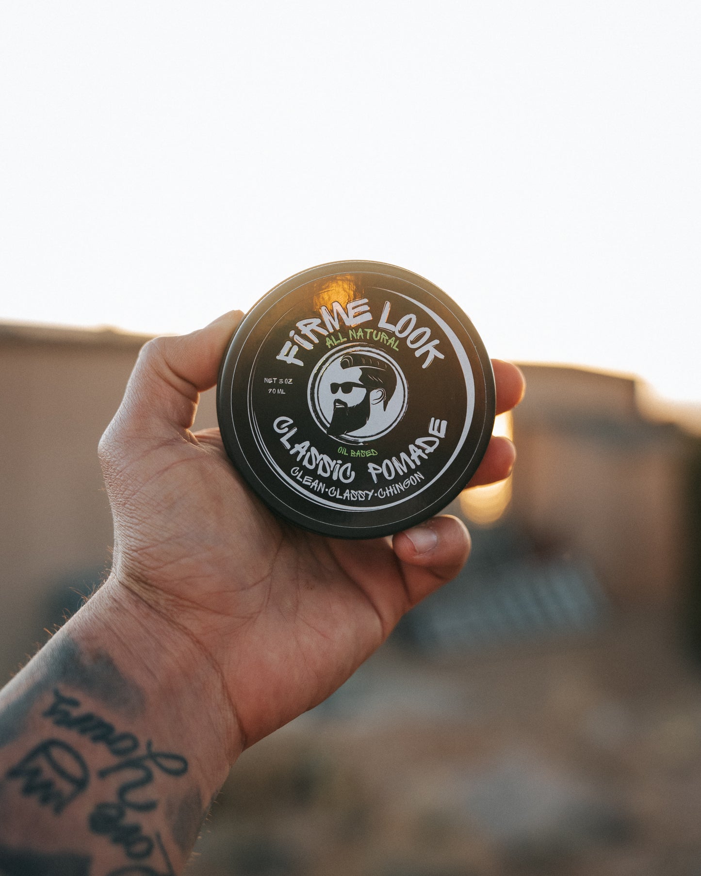 Original Oil‑Based Pomade | Classic Shine & Hold – Firme Look