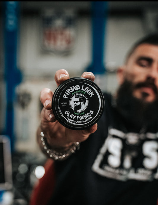 Clay Pomade | Matte Finish, Strong Texture – Firme Look