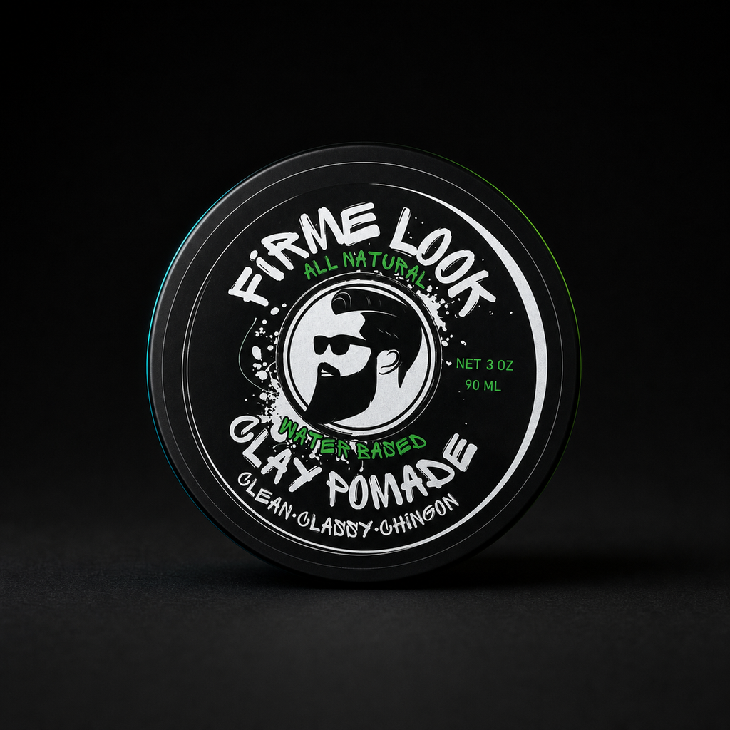 Clay Pomade | Matte Finish, Strong Texture – Firme Look