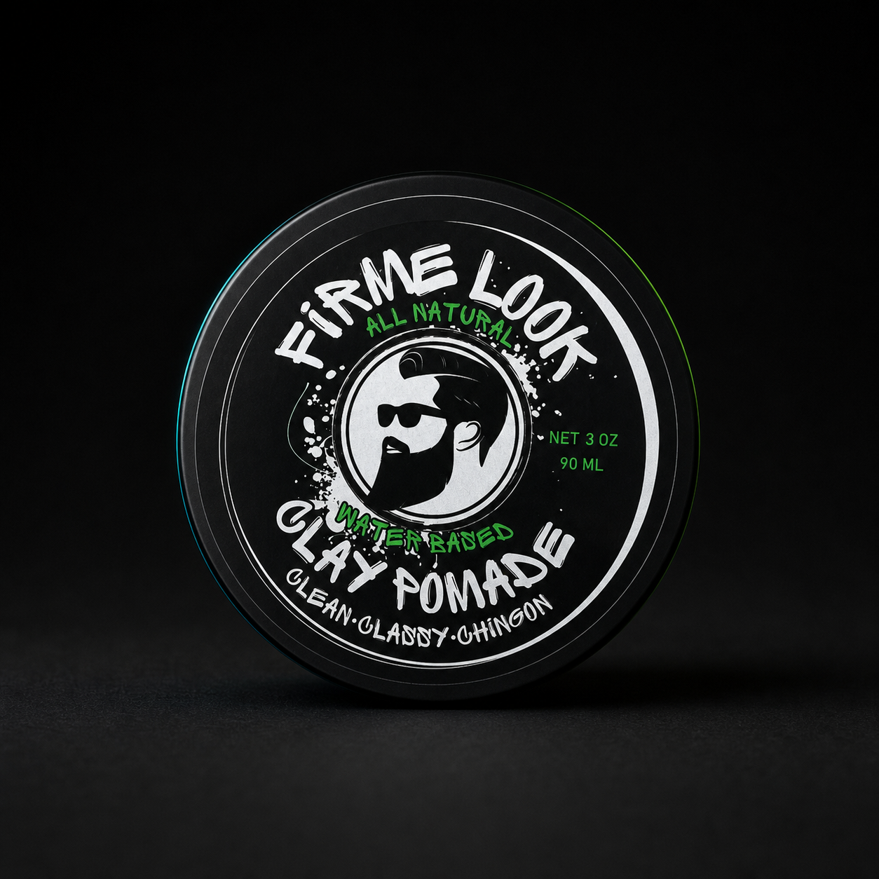 Clay Pomade | Matte Finish, Strong Texture – Firme Look