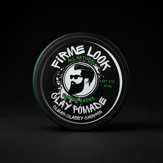 Clay Pomade | Matte Finish, Strong Texture – Firme Look