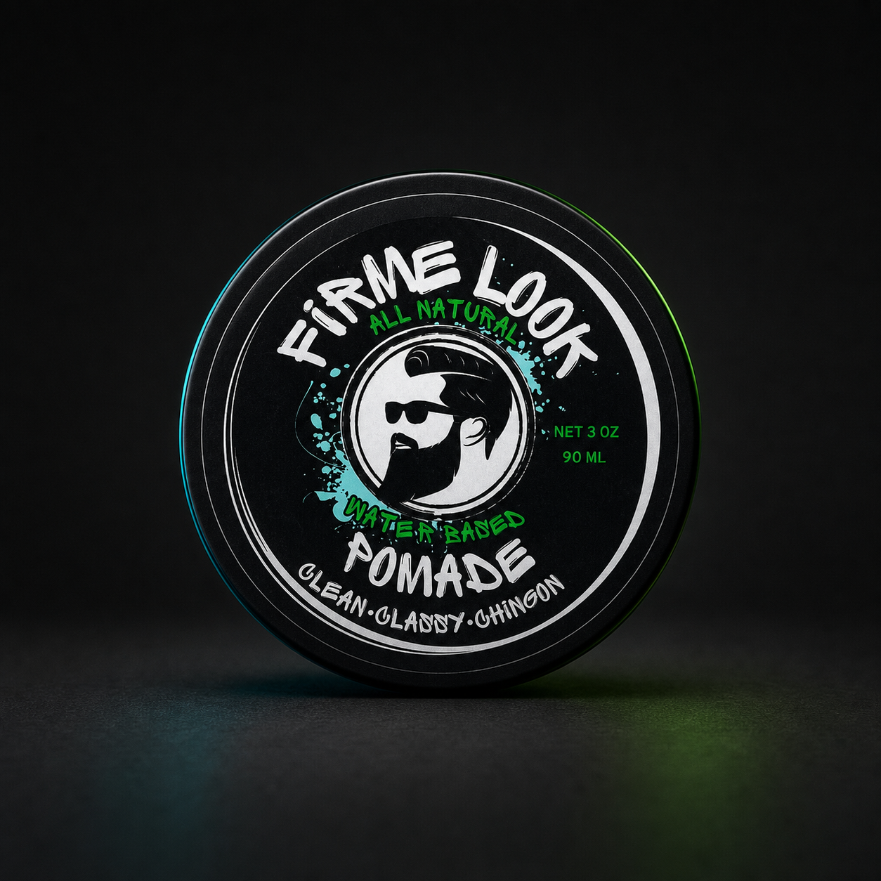 Water‑Based Pomade | All‑Day Control – Firme Look