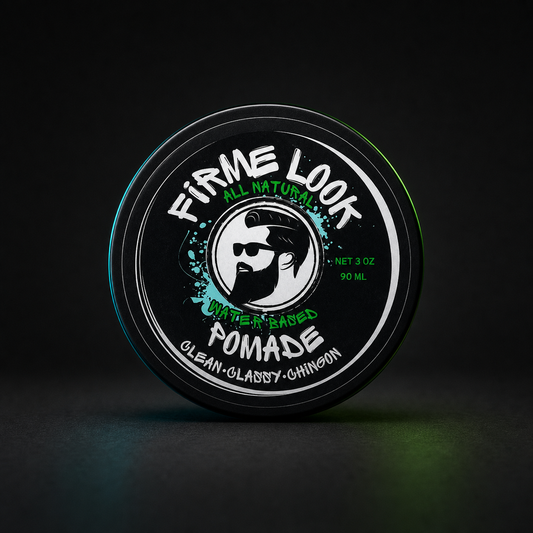 Water‑Based Pomade | All‑Day Control – Firme Look